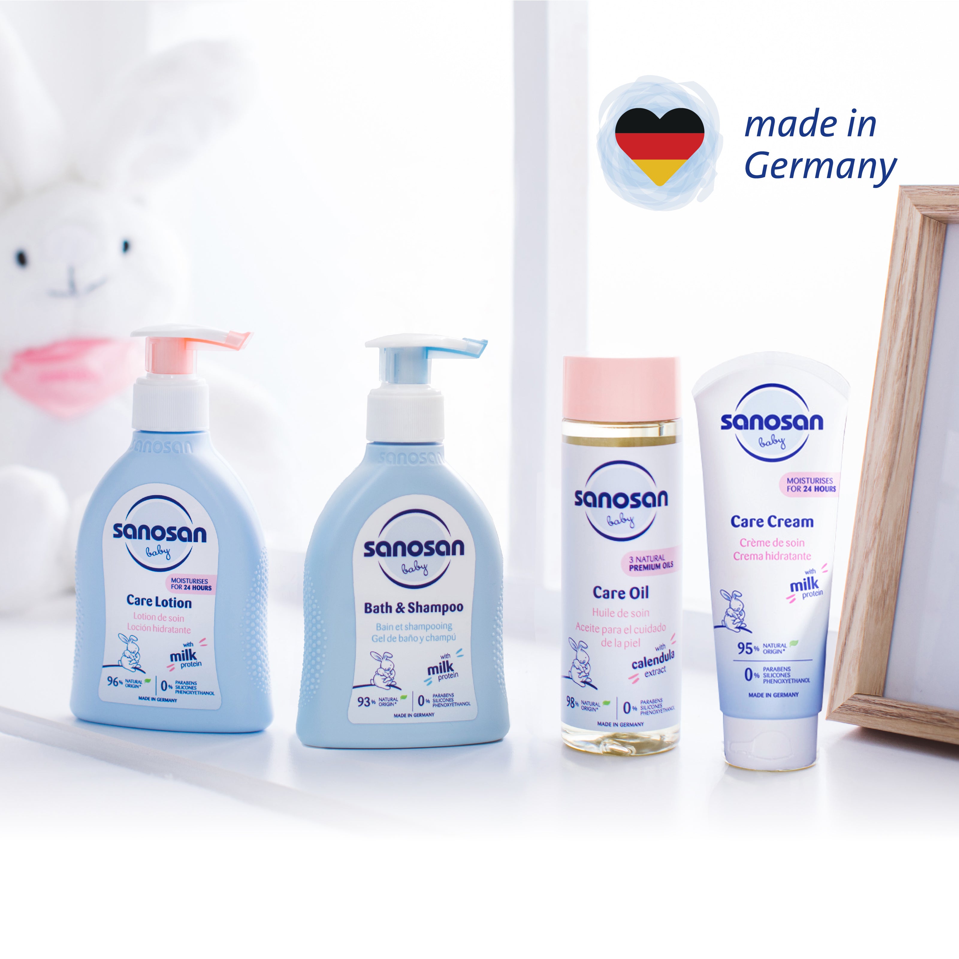 Sanosan Newborn Skin Care Gift Set