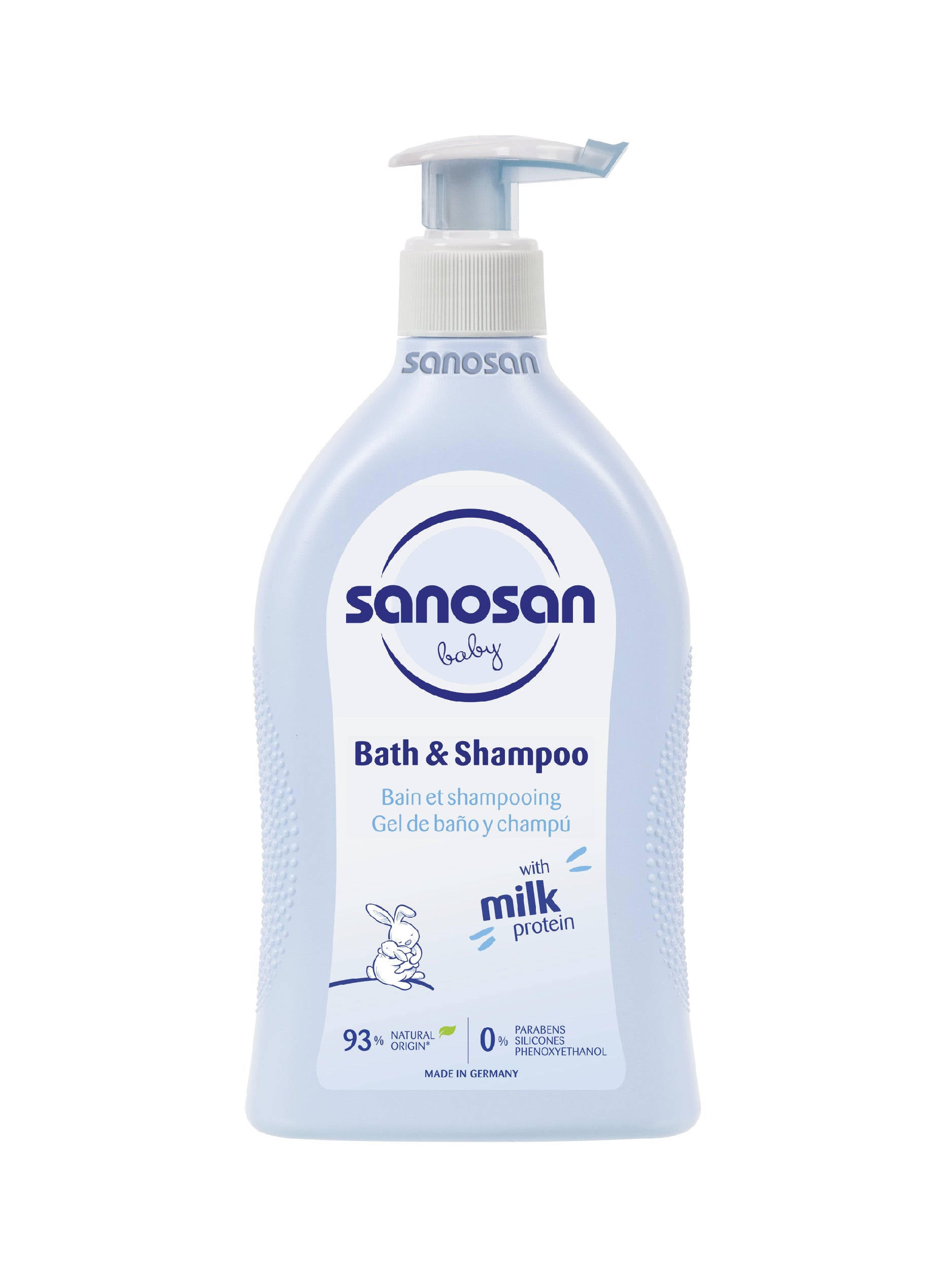 Sanosan Baby Bath and Shampoo, 500 ml