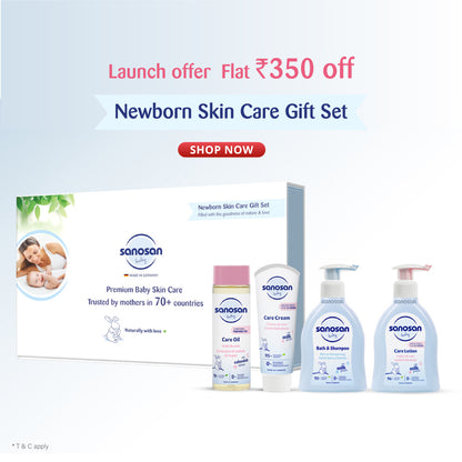 Sanosan Newborn Skin Care Gift Set