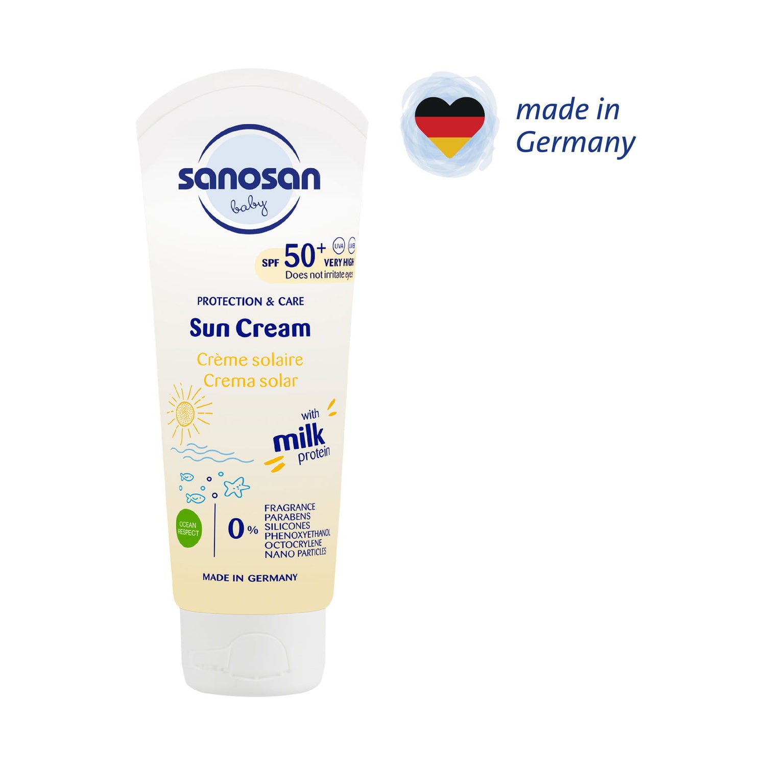 Sanosan Baby Sun Cream SPF 50+, 75 ml - Sanosan Baby