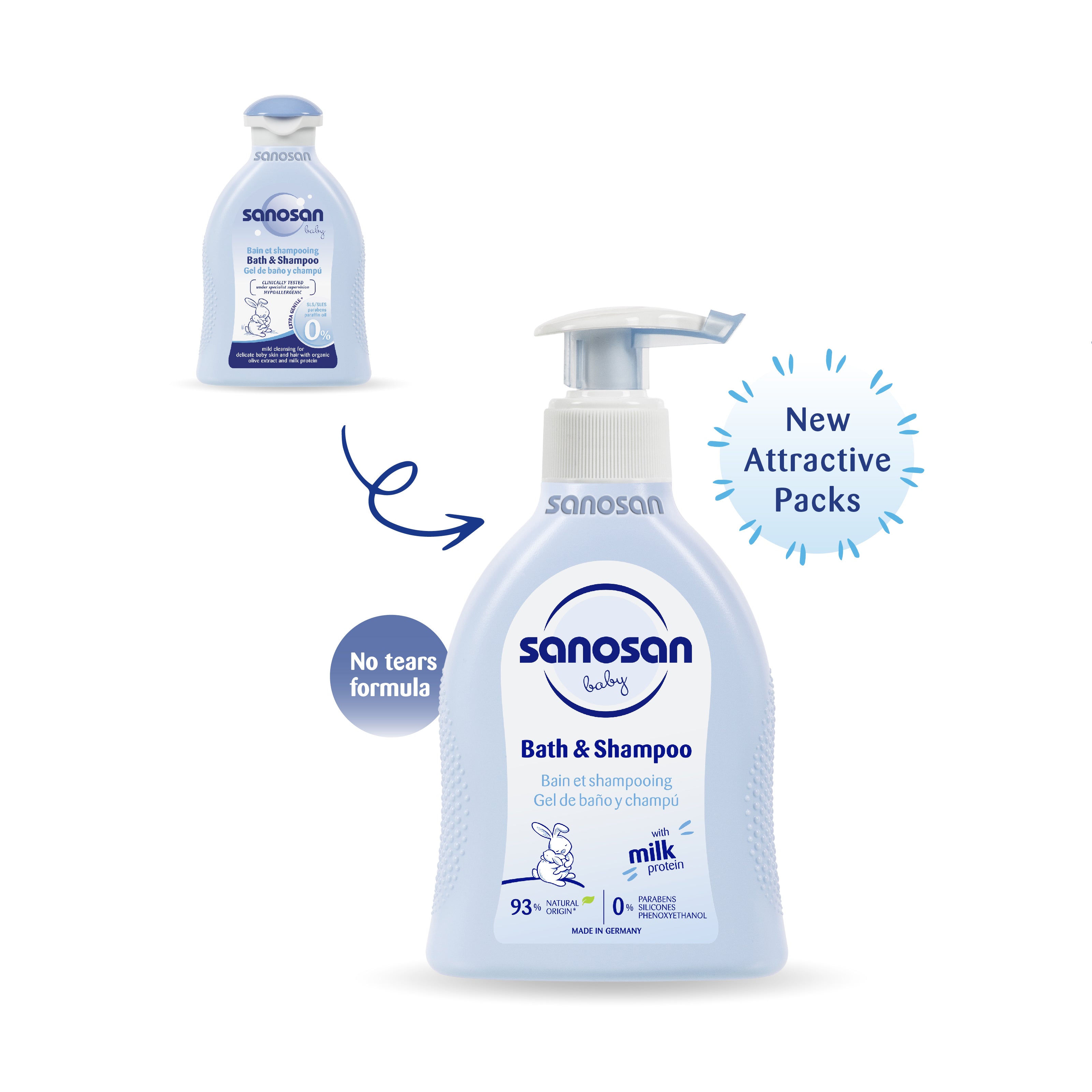 Sanosan Baby Bath and Shampoo