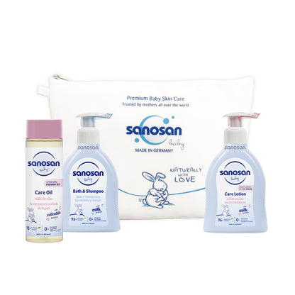 Sanosan Baby Combo Pack (Pack of 3) + FREE BAG