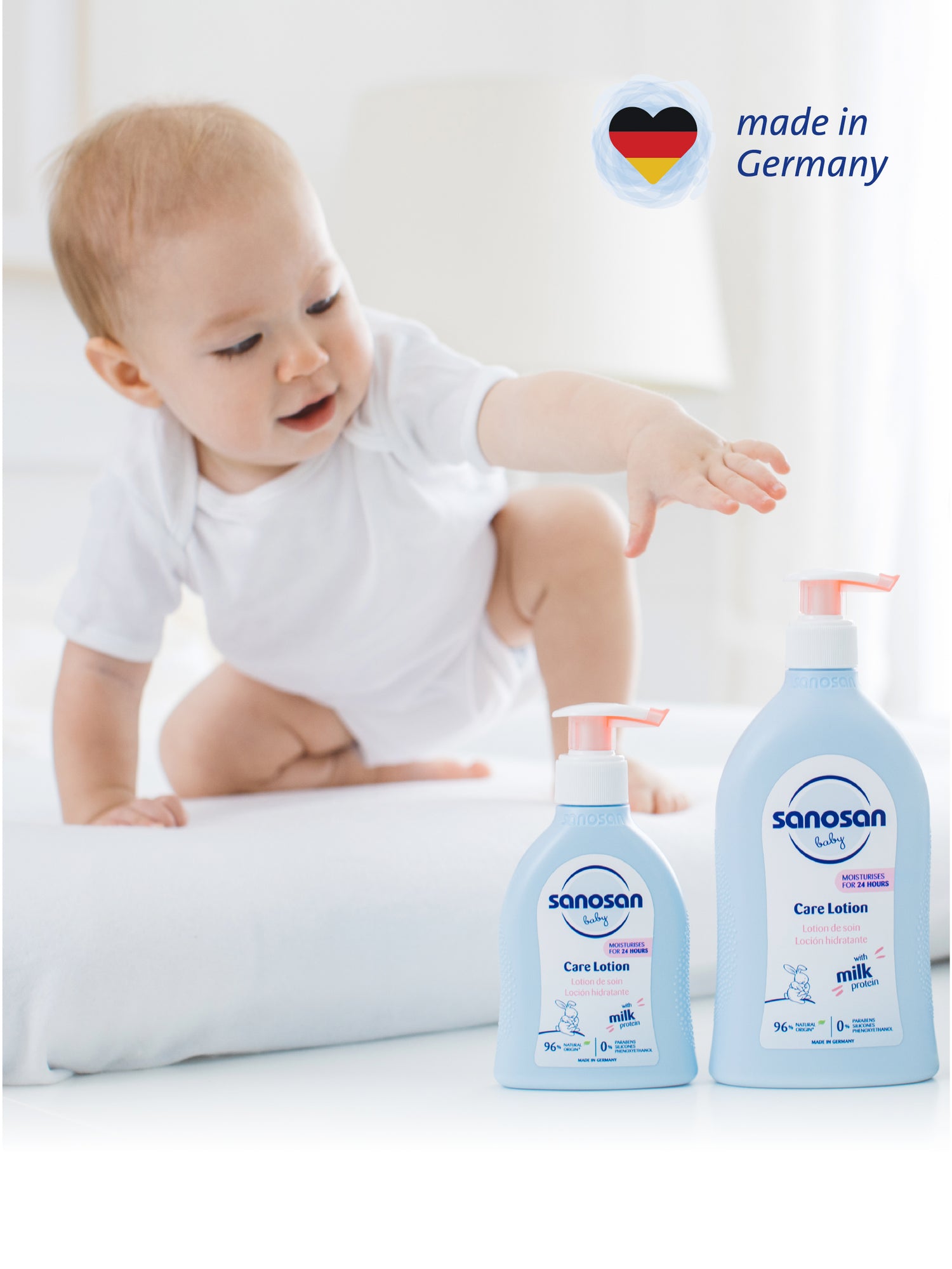 Sanosan Baby Care Combo (Pack of 3) + FREE BAG