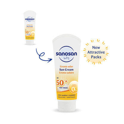 Sanosan Baby Sun Cream SPF 50+, 75 ml